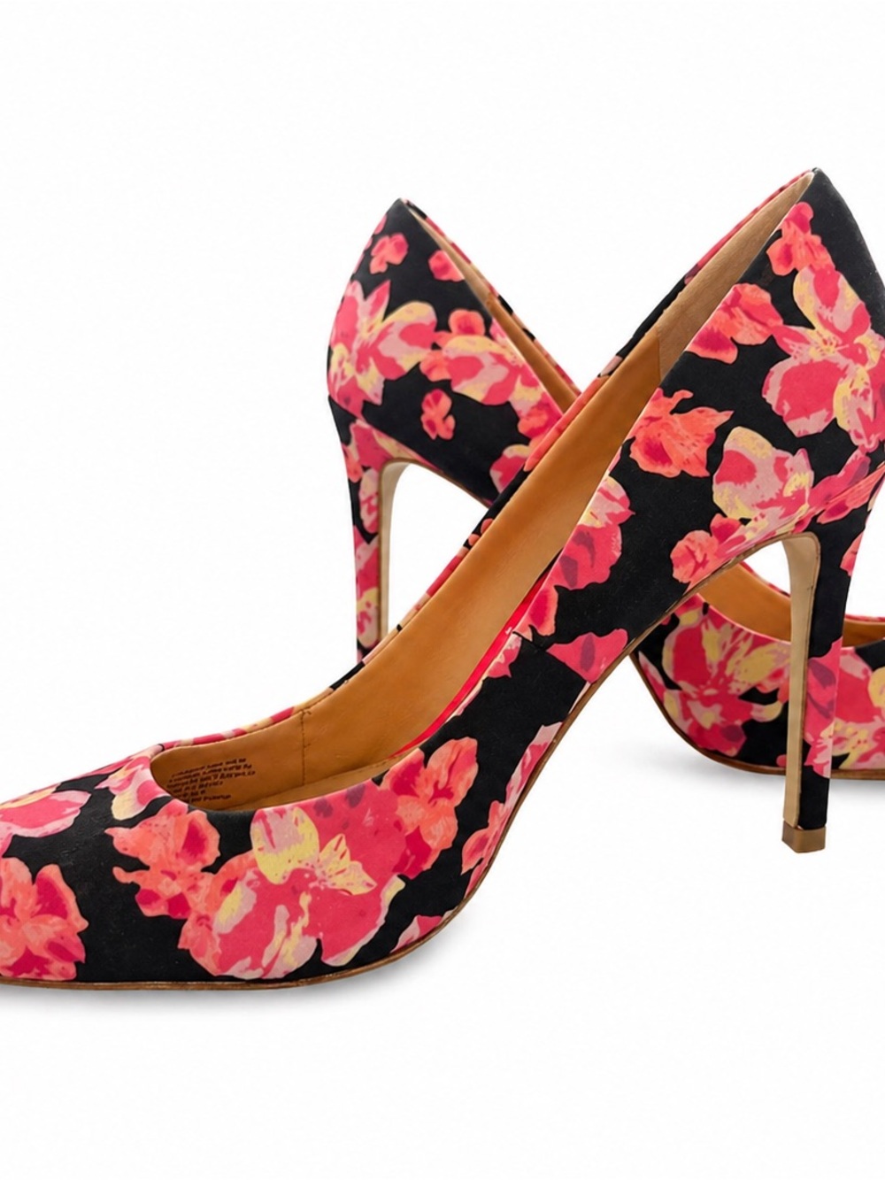 Banana Republic Floral Pink High Heel Pumps Sz 6